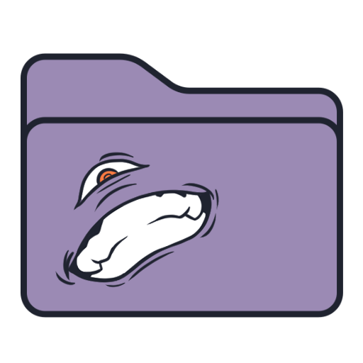 Jujutsu Kaisen Purple Folder icon